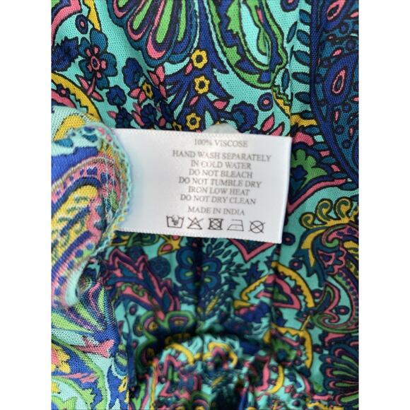 America & Beyond Dress M Beachwear Swim Cover Up Boho - Picture 10 of 12